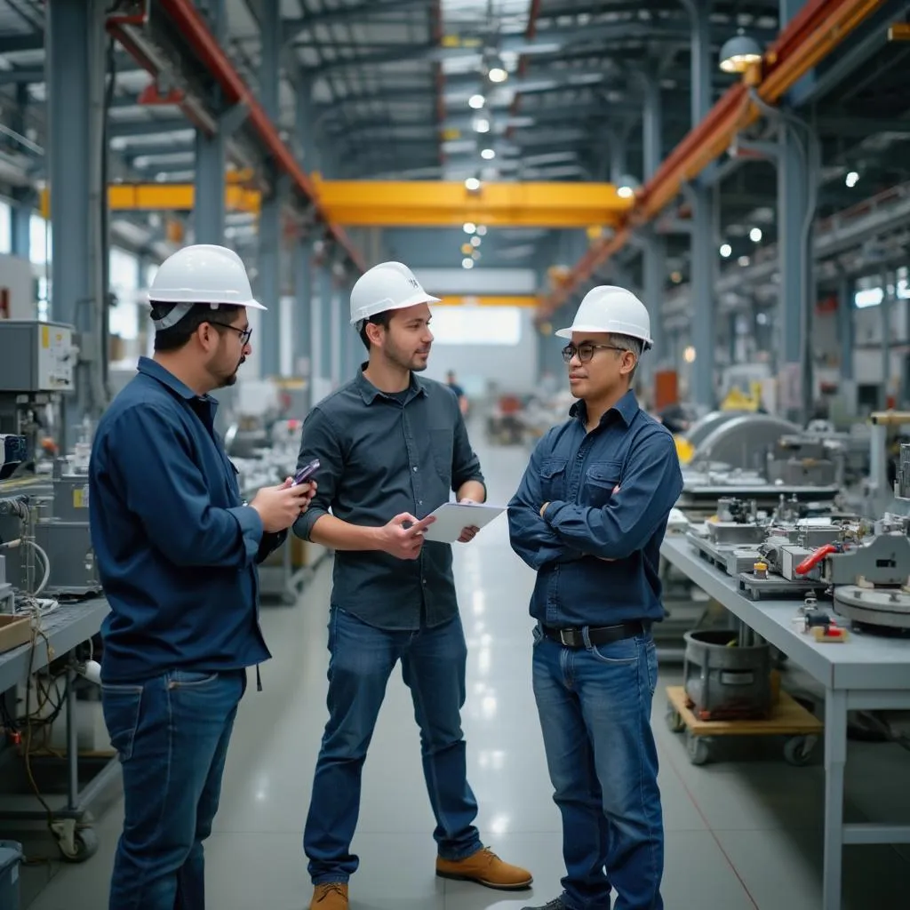 Trabajo de campo con cliente del sector manufacturero